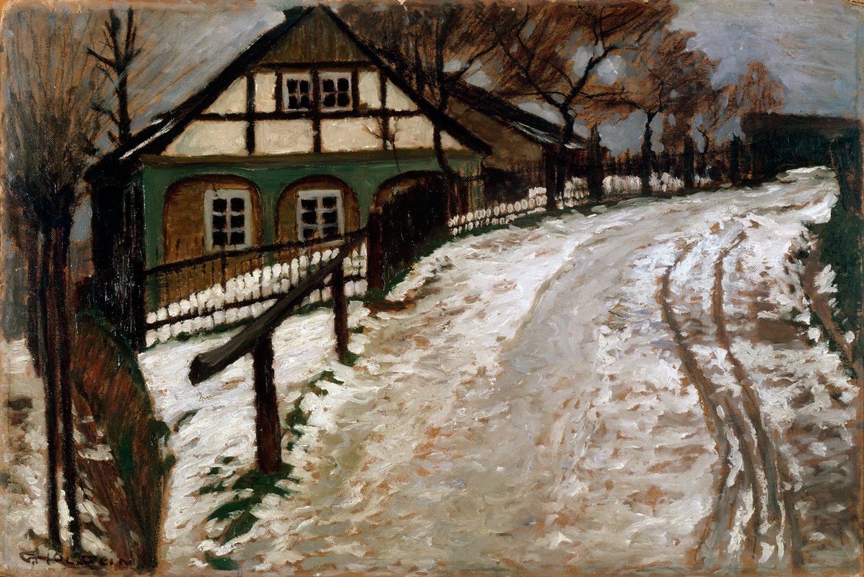 Tine, sent på 1800- eller 1900-tallet av Gustav Holstein