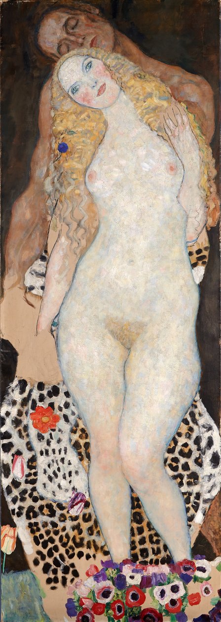 Adam og Eva av Gustav Klimt