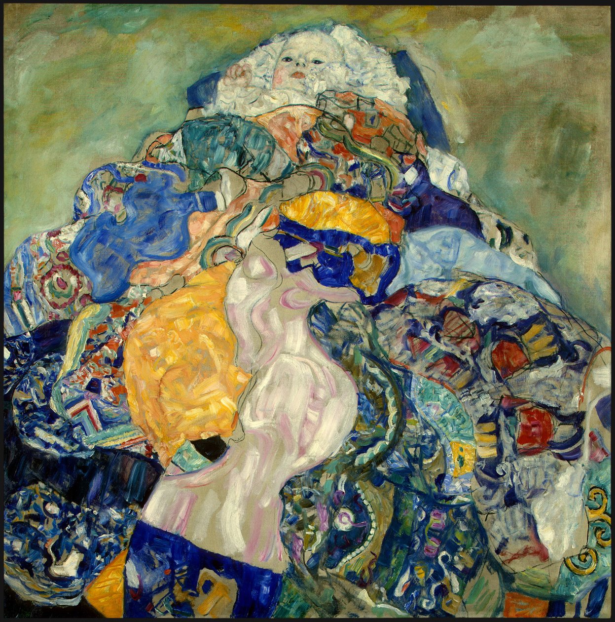 Baby vugge av Gustav Klimt