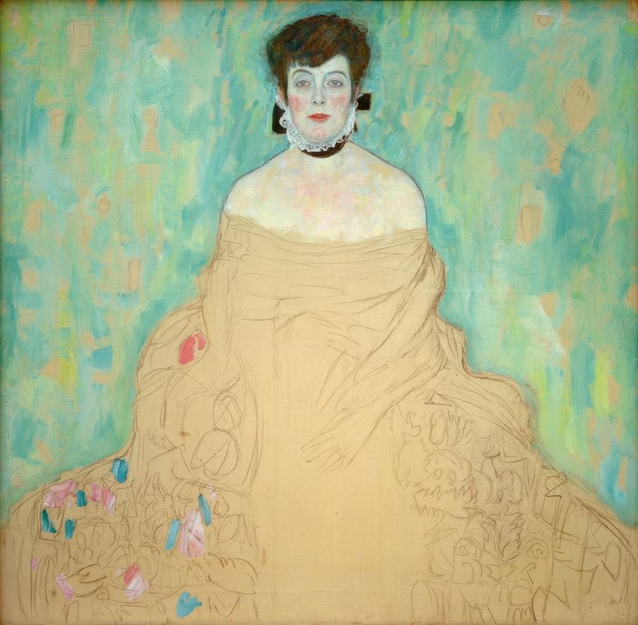 Portrett av Amalie Zuckerkandl av Gustav Klimt
