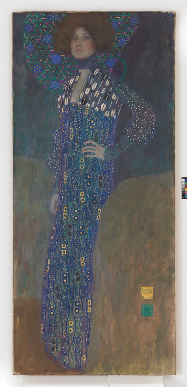 Portrett av Emilie Flöge av Gustav Klimt
