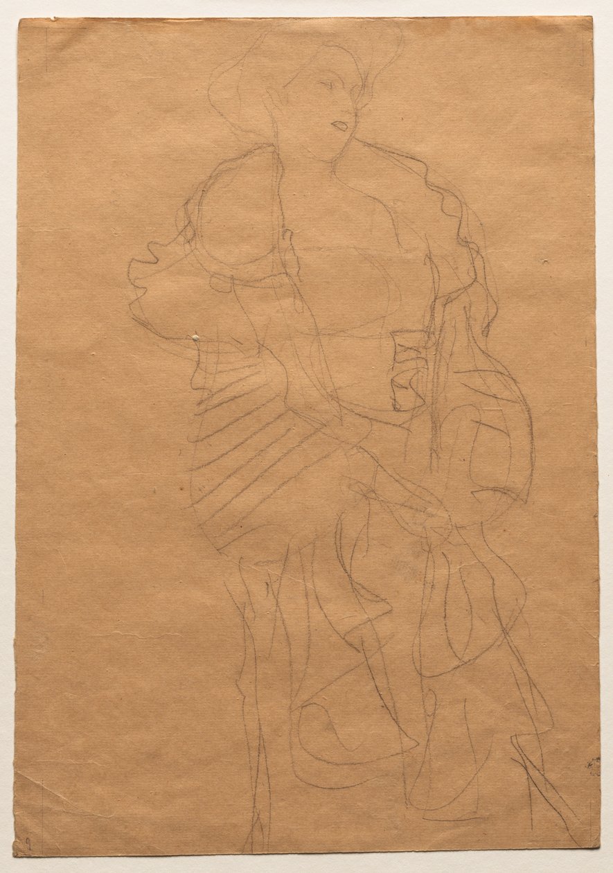 Hermine Gaul, ca. 1903. av Gustav Klimt