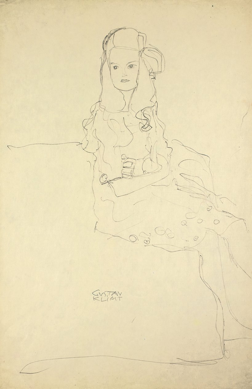 Mada Primavesi, ca. 1912 av Gustav Klimt
