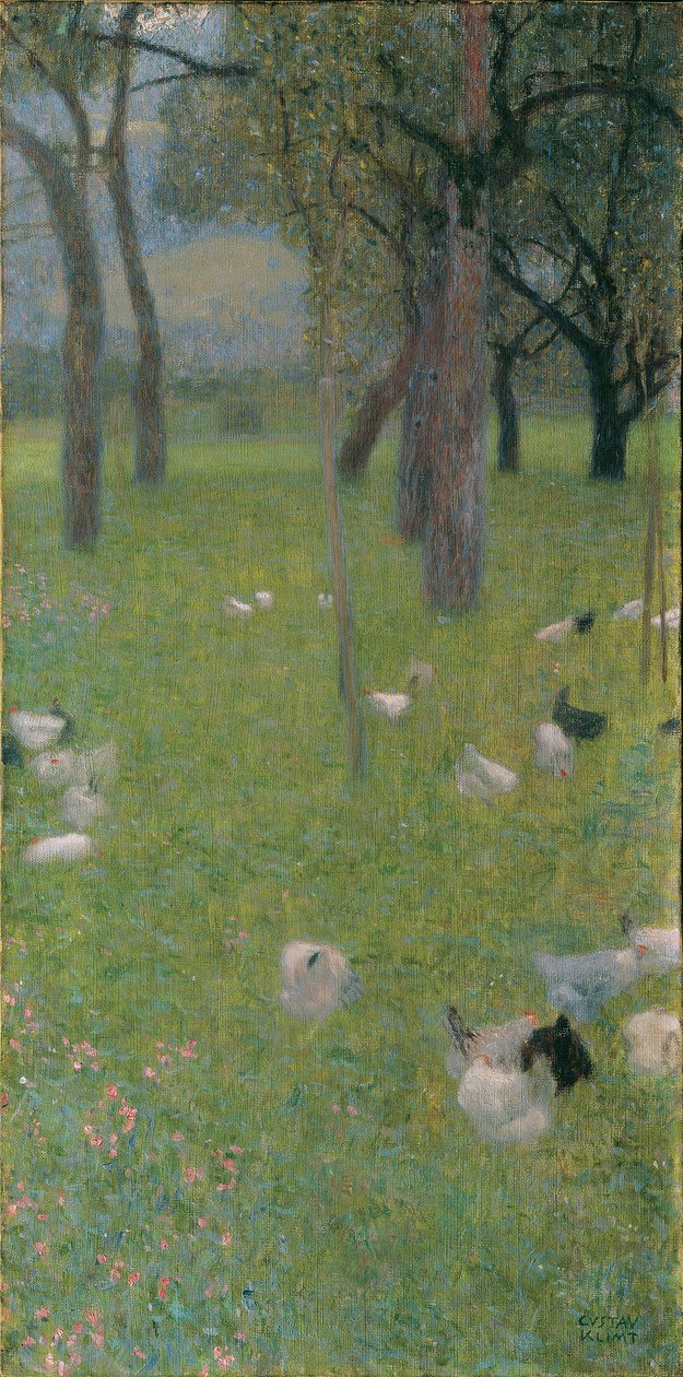 Etter regnet av Gustav Klimt