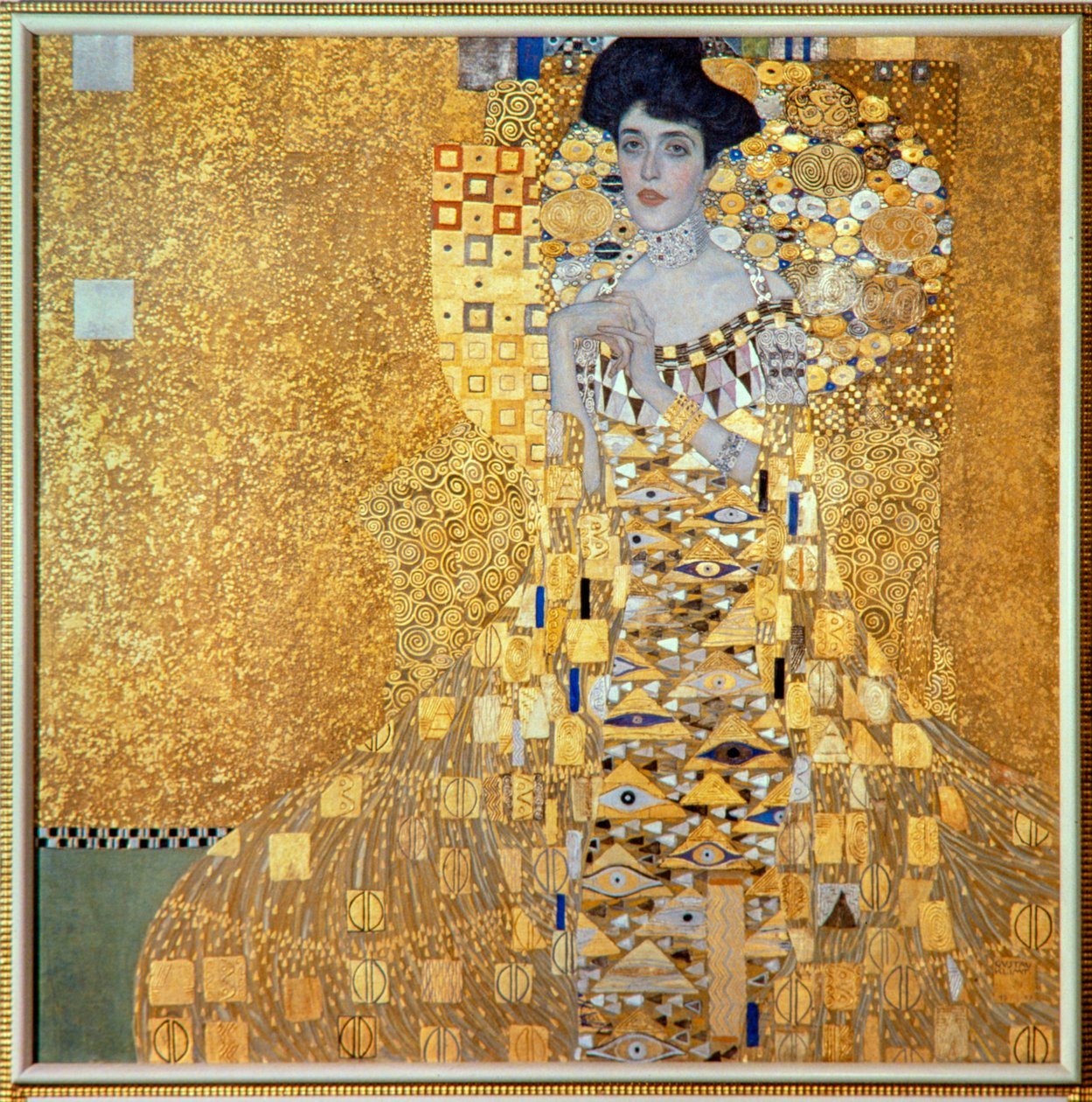 Portrett av Adele Bloch-Bauer av Gustav Klimt