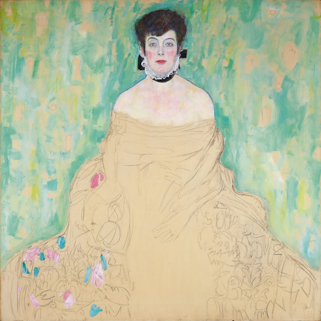 Portrett av Amalie Zuckerkandl, 1916-1918. av Gustav Klimt