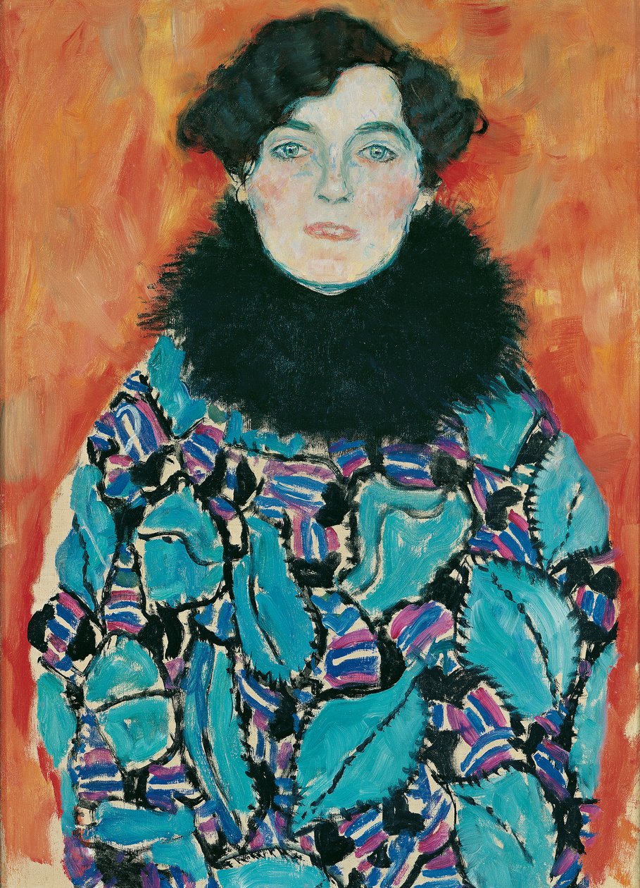 Portrett av Johanna Staude av Gustav Klimt