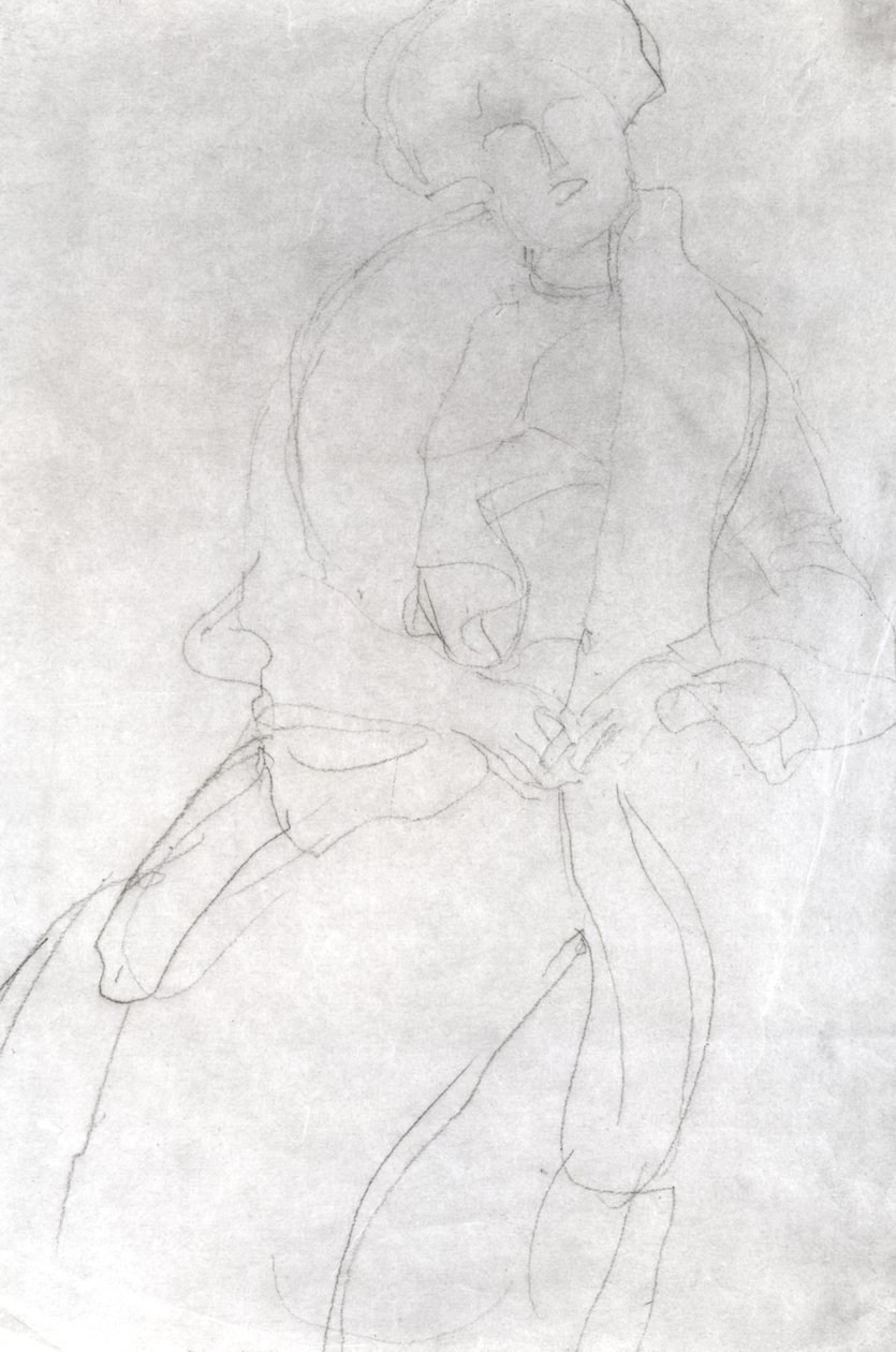 Sittende kvinne med Boa (Adele Bloch-Bauer) av Gustav Klimt