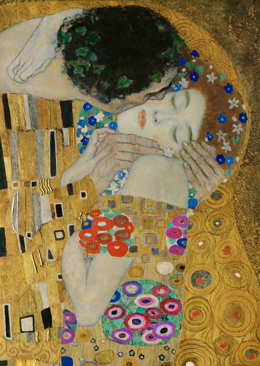 Kysset av Gustav Klimt