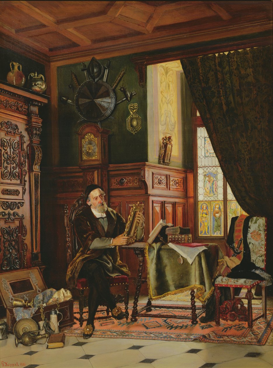 Samleren av antikviteter av Gustav Koppel