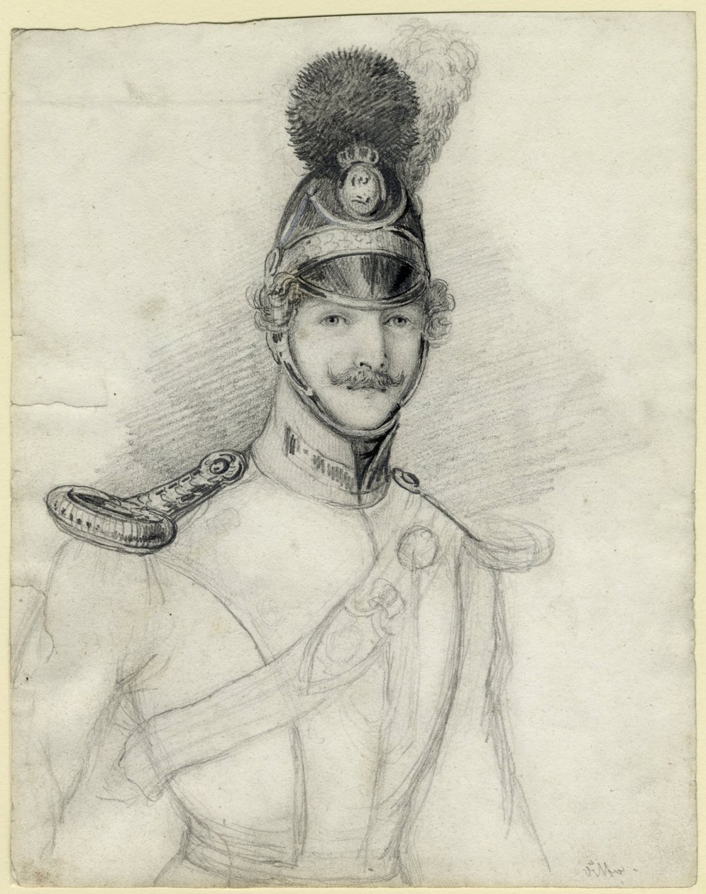 Otto I 1815-1867, konge av Hellas, ca 1835 av Gustav Kraus