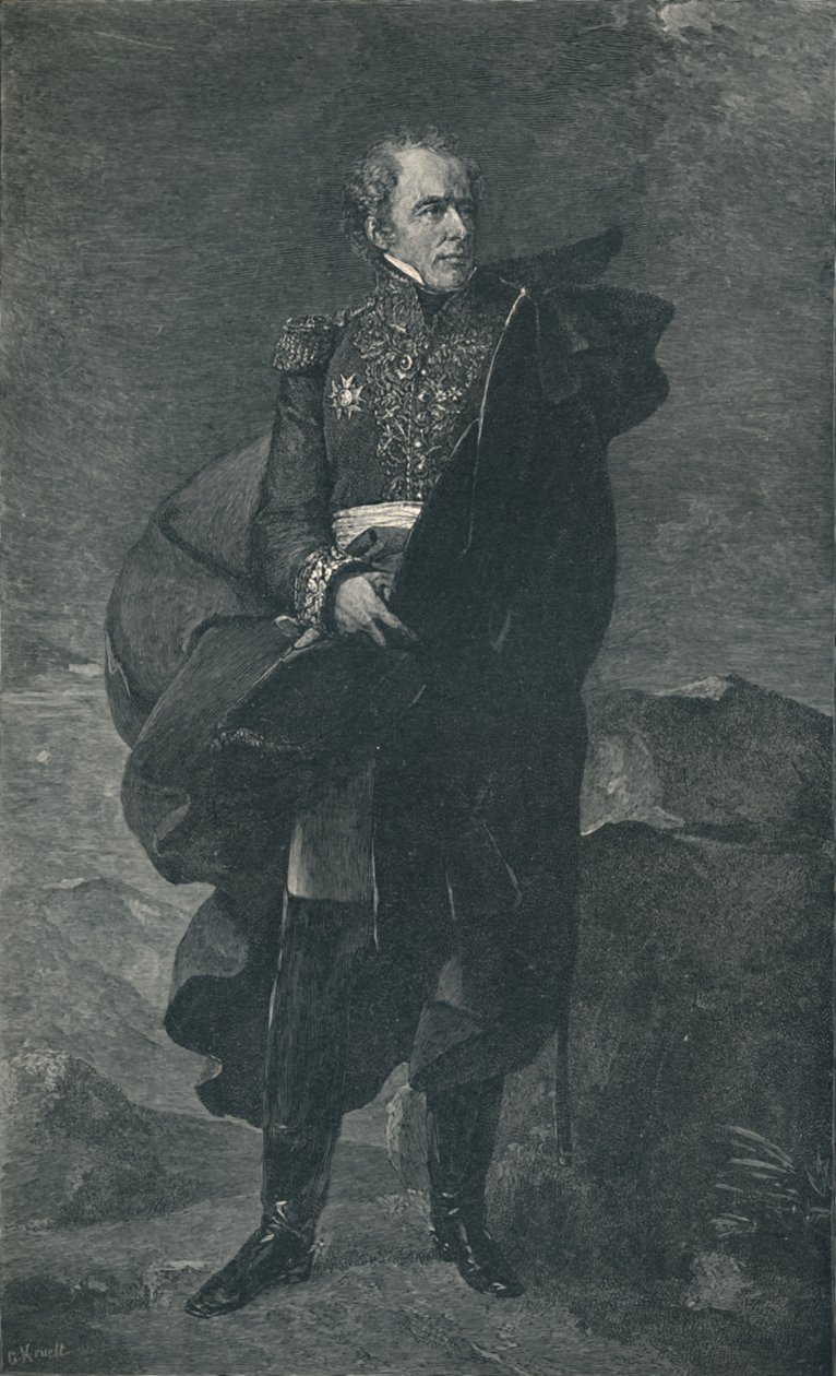 Grev Maximilien-Sebastien Foy, 1826, 1896 av Gustav Kruell