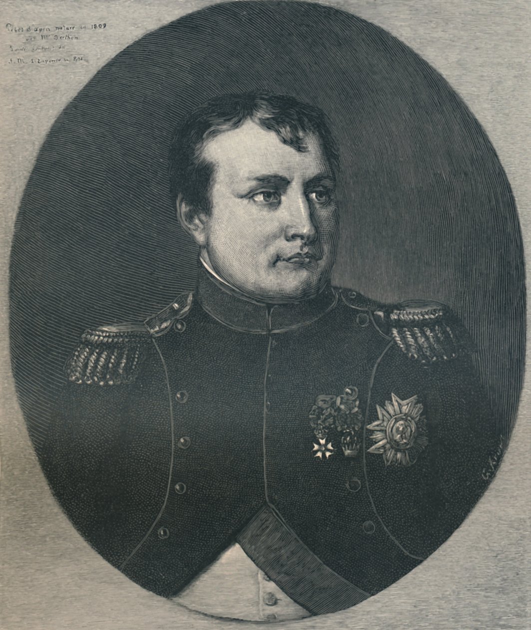 Napoleon Bonaparte i 1809, 1896 av Gustav Kruell