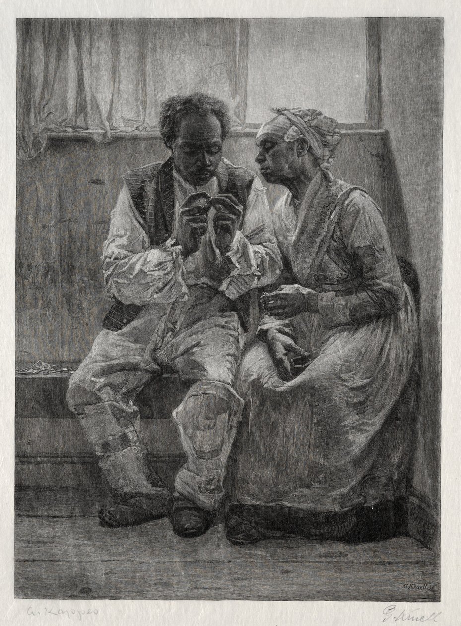 Leiedagen, 1887. av Gustav Kruell
