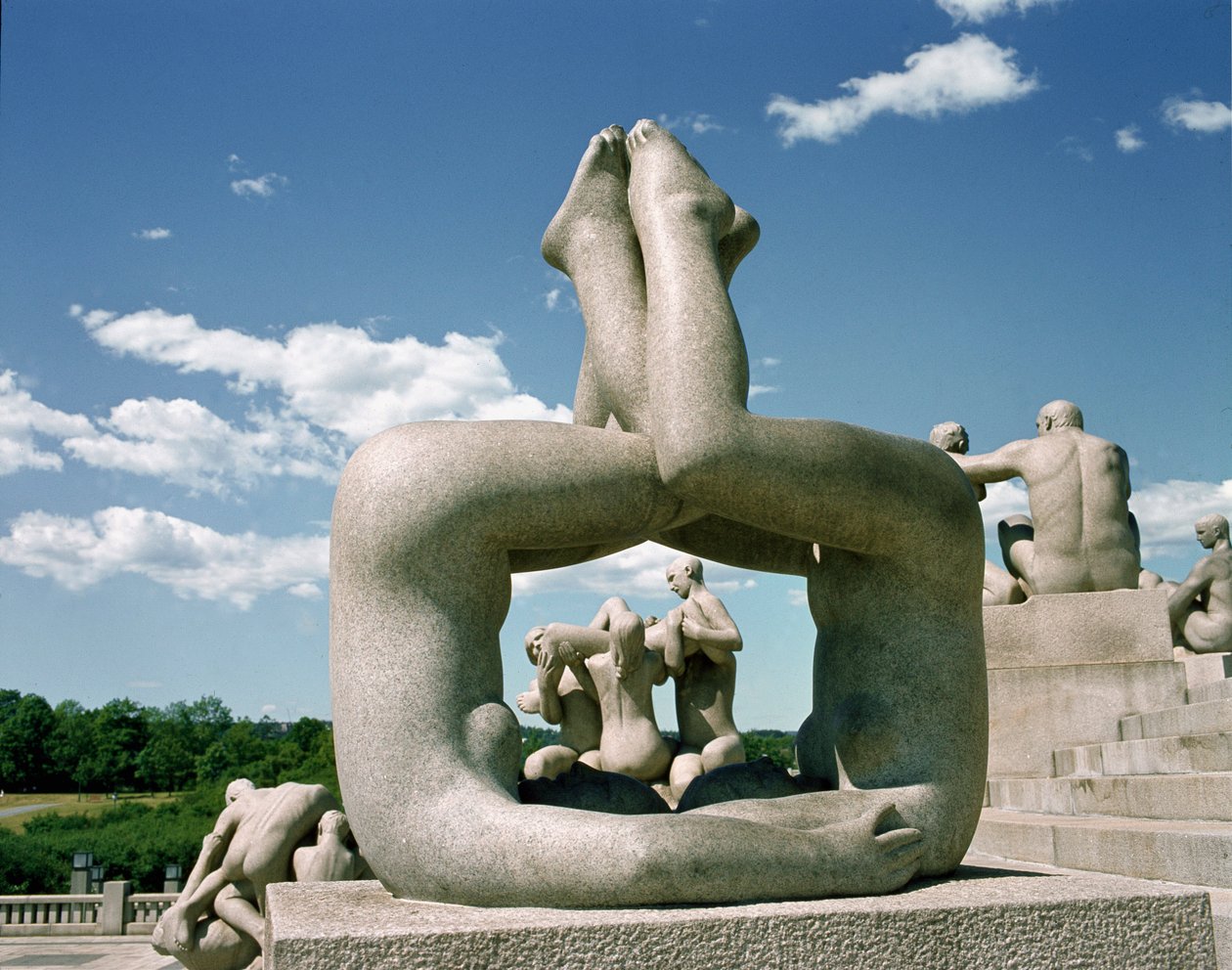 Vigeland installasjon - skulpturene av Gustav Vigeland