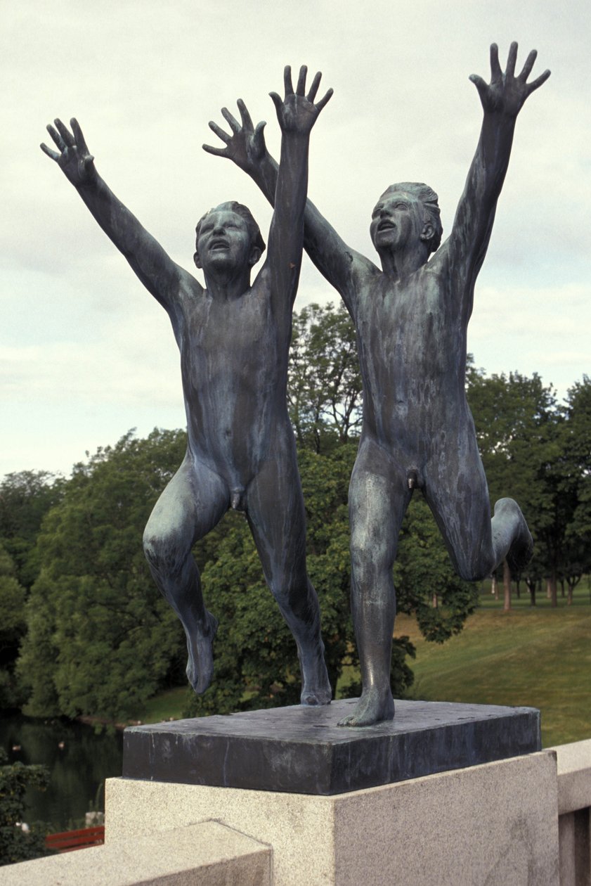 sculpture, Frognerparken, Oslo, Norway, Europe av Gustav Vigeland