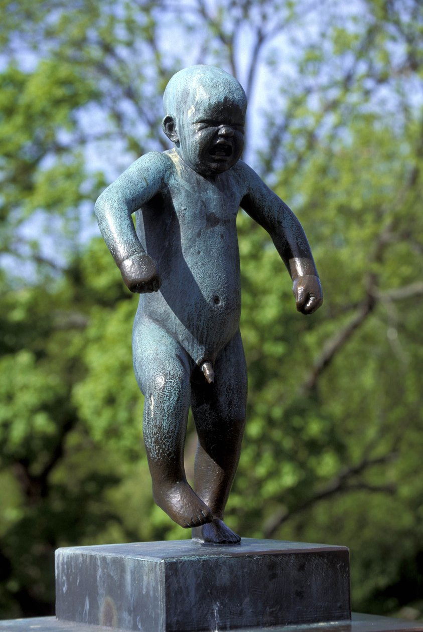 sculpture, Frognerparken, Oslo, Norway, Europe av Gustav Vigeland