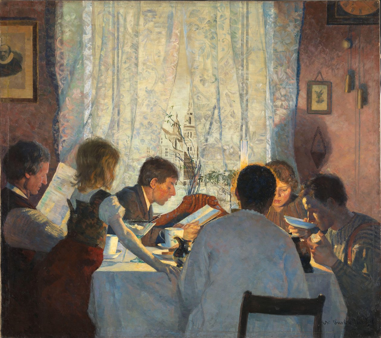 Morgenstemning av Gustav Wentzel