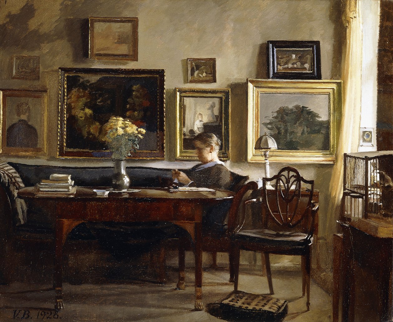 Et avslappende øyeblikk av Gustav Wilhelm Blom