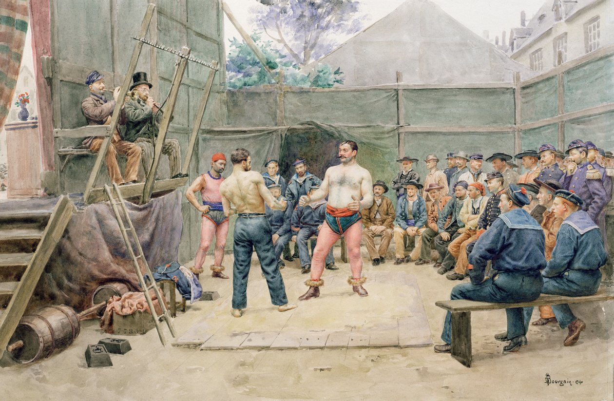 The Fairground av Gustave Bourgain
