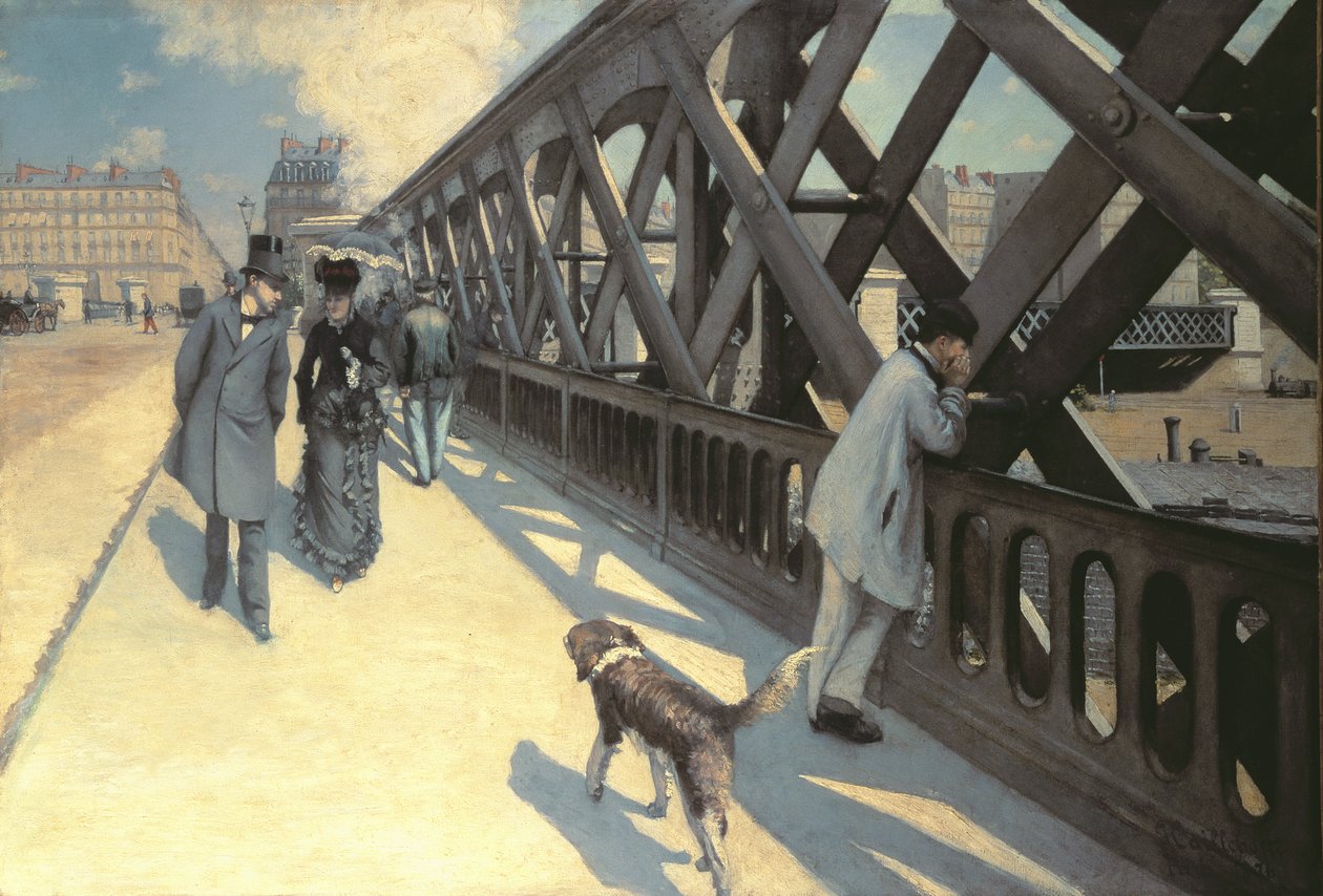 Europas bro av Gustave Caillebotte