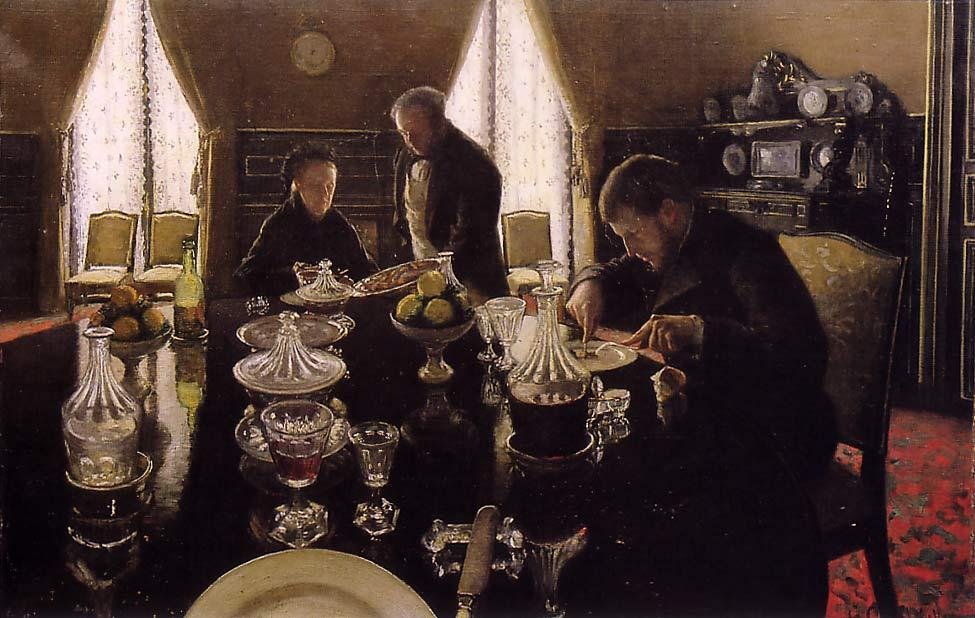 Lunsj av Gustave Caillebotte