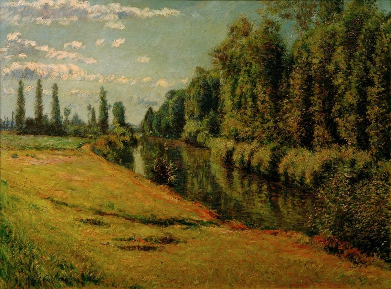 Den lille armen til Seinen i Argenteuil av Gustave Caillebotte