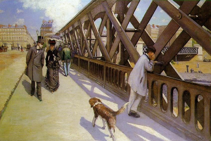 Europas bro av Gustave Caillebotte