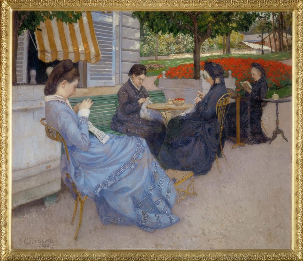 Portretter på landsbygda av Gustave Caillebotte