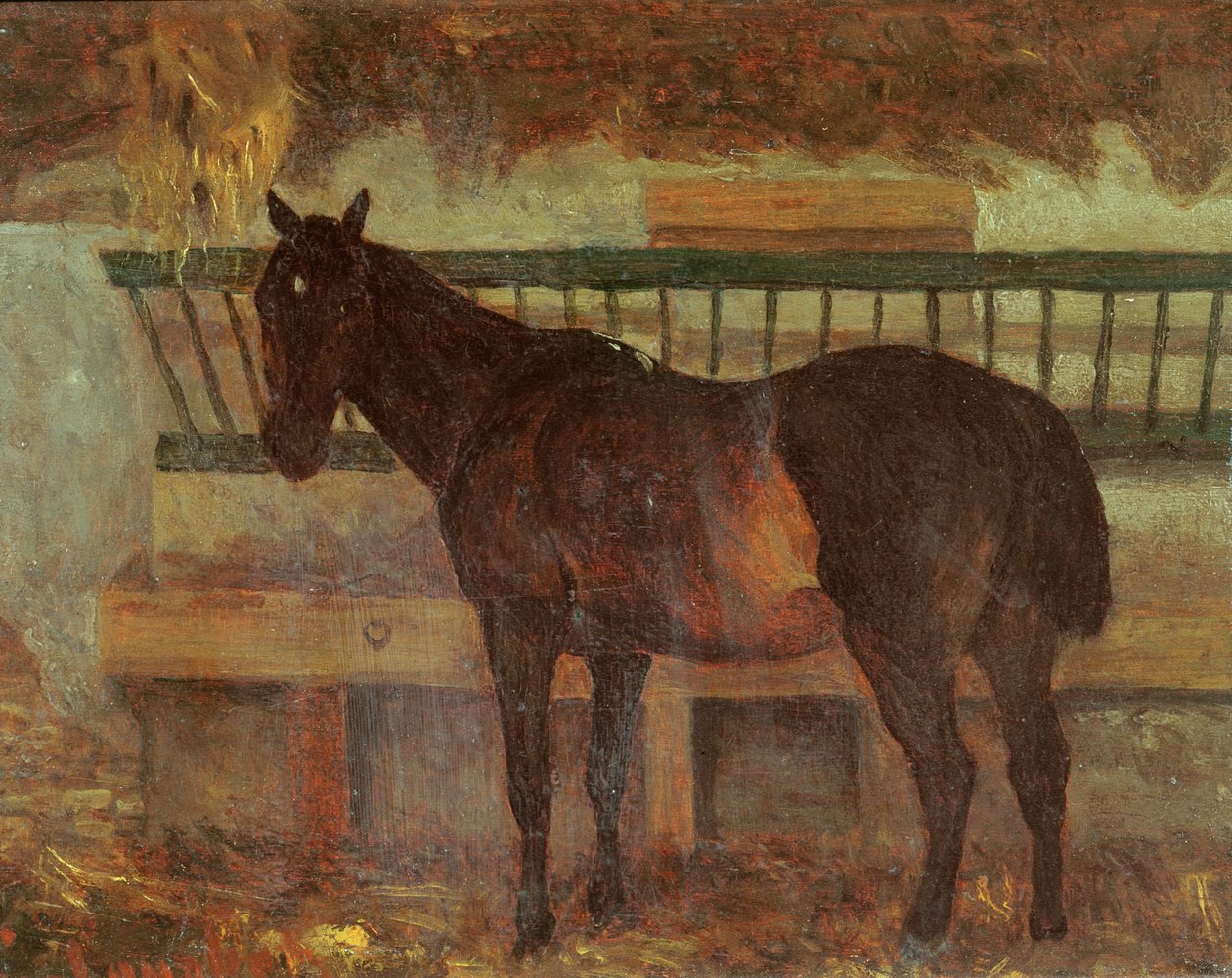 En stud fra byen Saintes, 1863 av Gustave Courbet