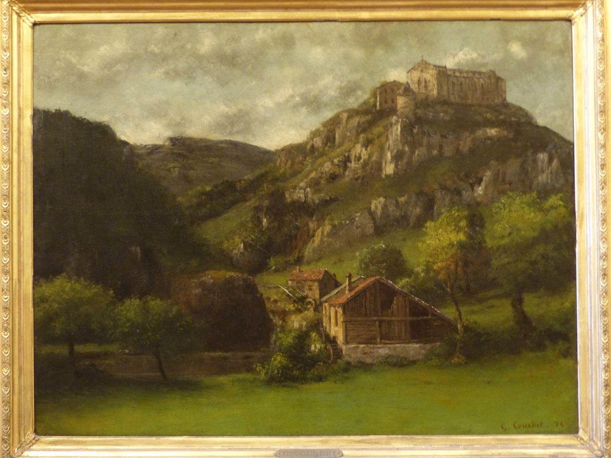 Bildegalleri i øverste etasje av Gustave Courbet