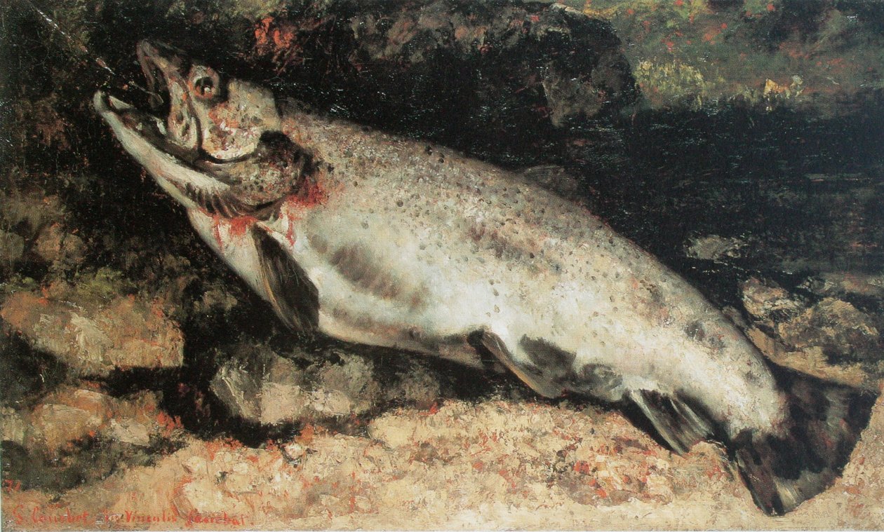 Ørreten av Gustave Courbet