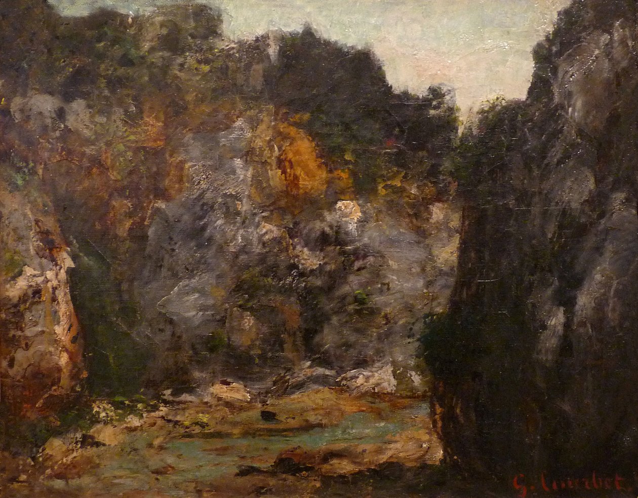 Paraden av Gustave Courbet