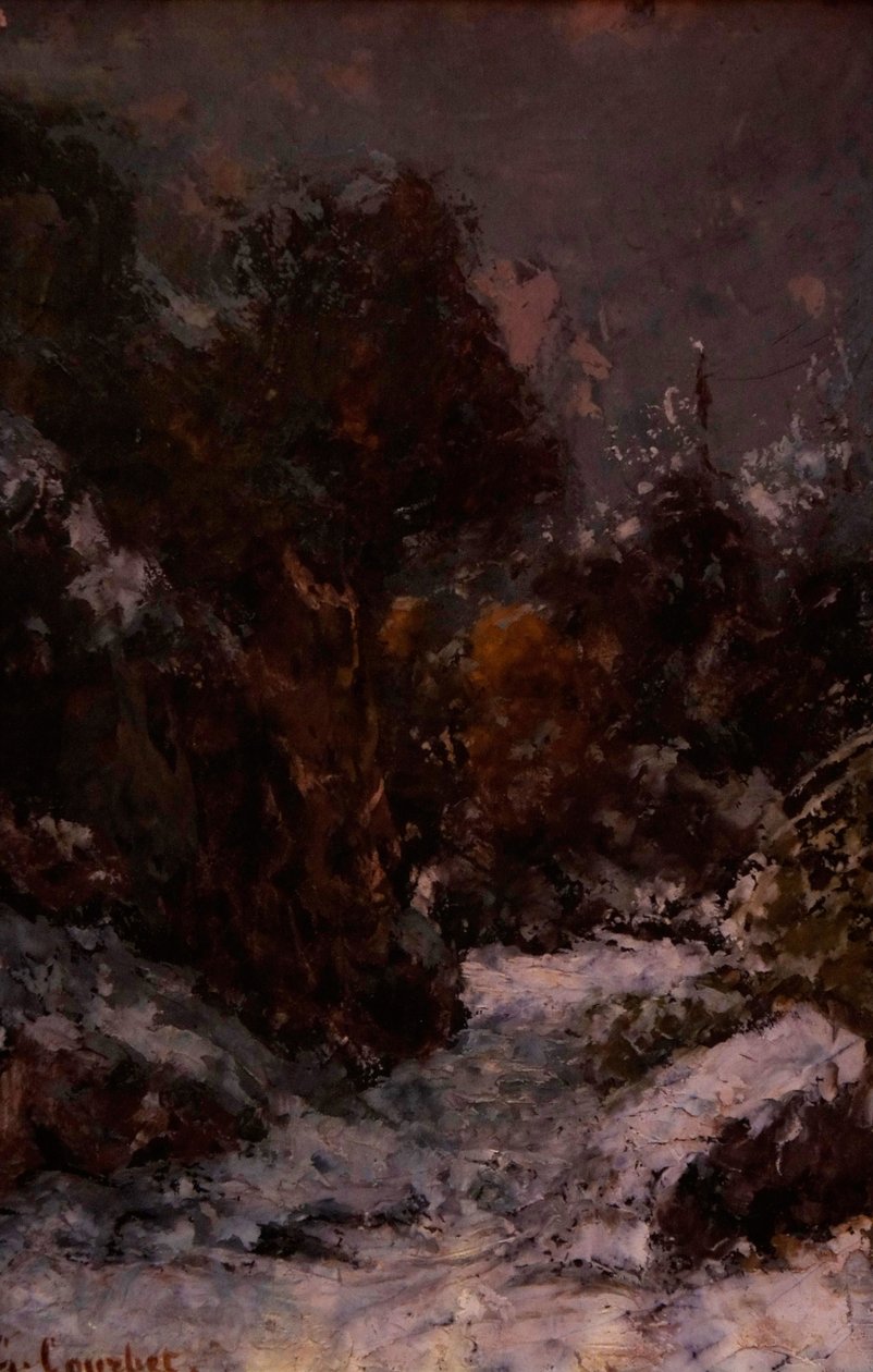 Ben Mielle-Cailloux av Gustave Courbet