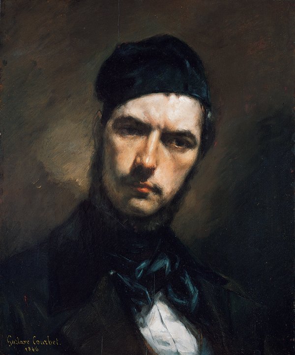 Portrett av H.J. van Wisselingh av Gustave Courbet