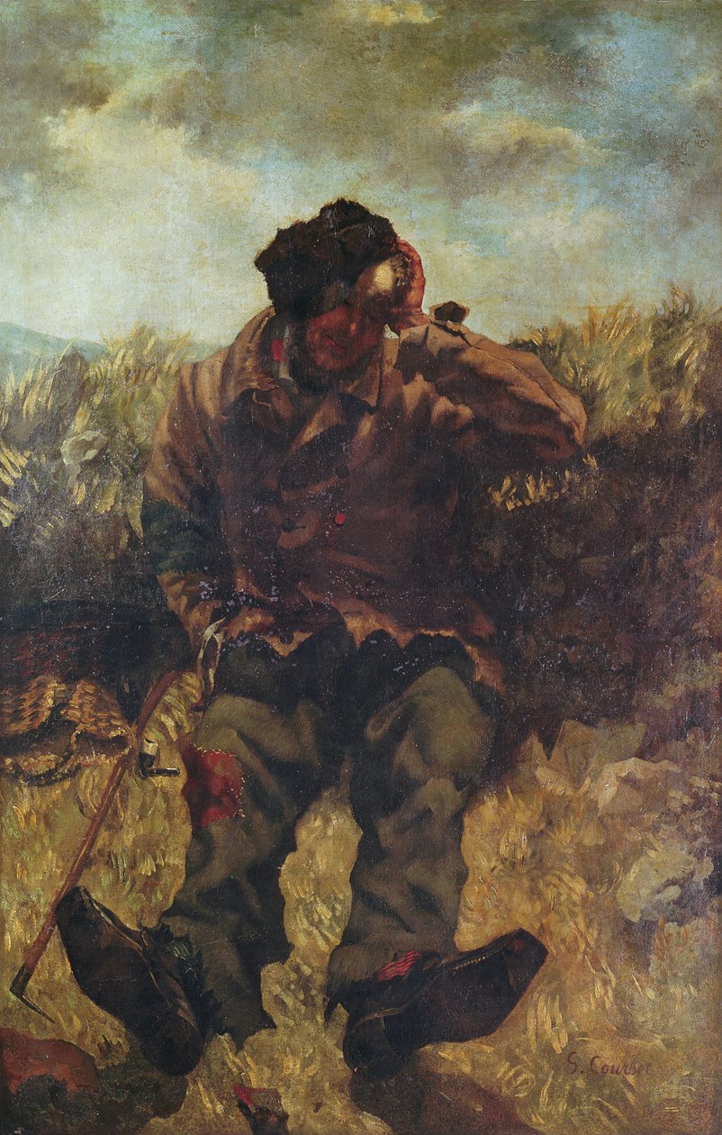 Vagabonden av Gustave Courbet