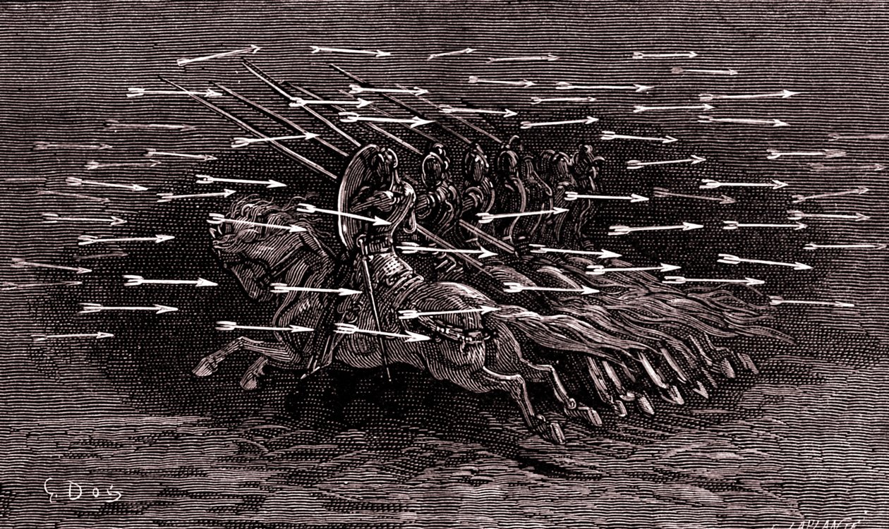 Orlando Furioso av Ludovico Ariosto av Gustave Dore