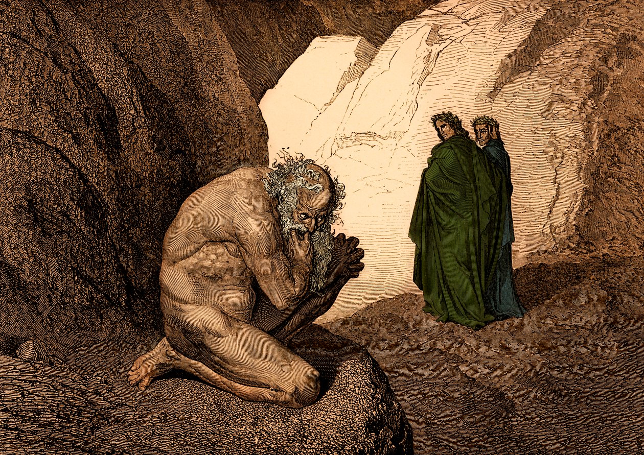Dante Alighieri Den guddommelige av Gustave Dore
