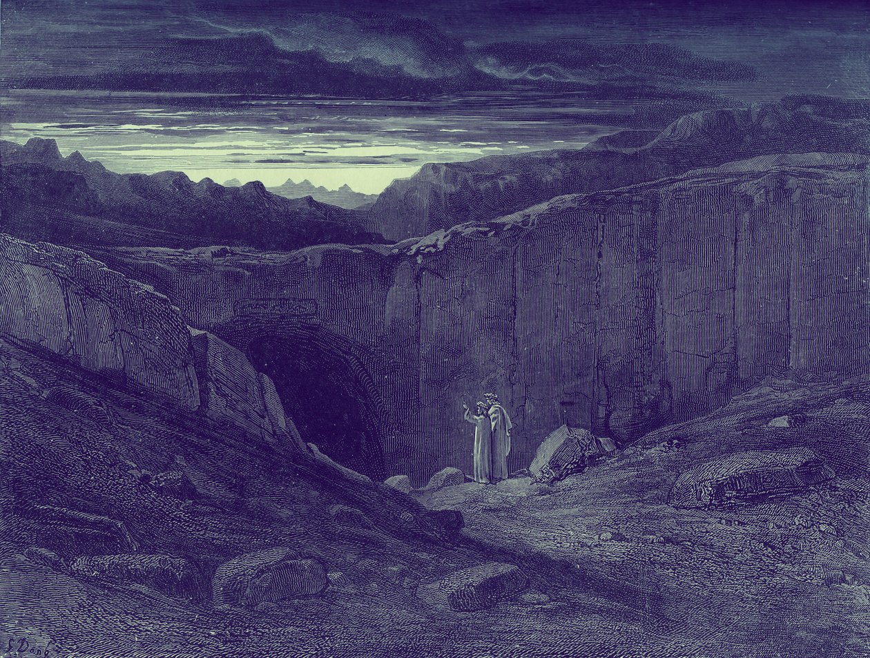 Dante Alighieri Den guddommelige av Gustave Dore