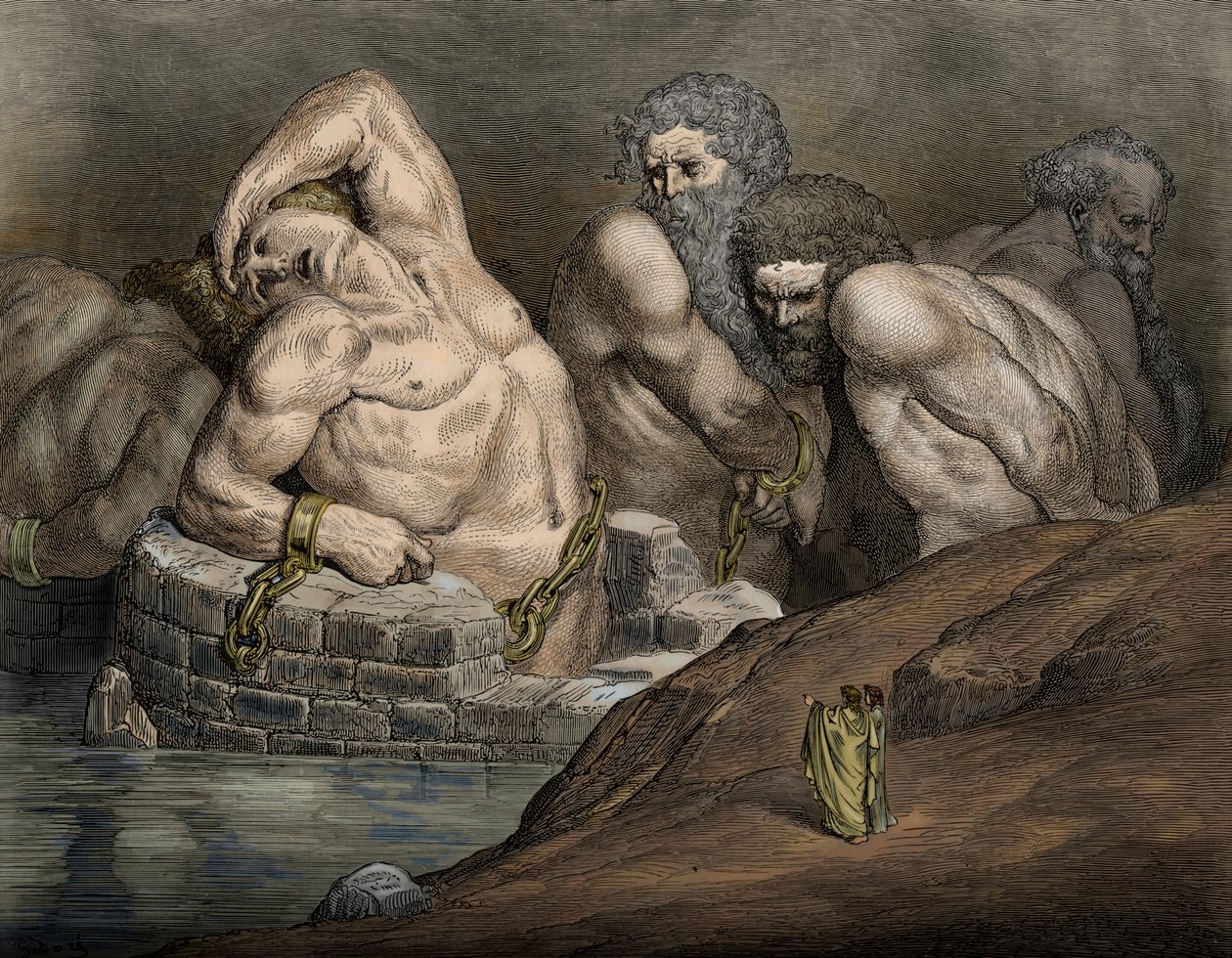 Dante Alighieri Den guddommelige av Gustave Dore