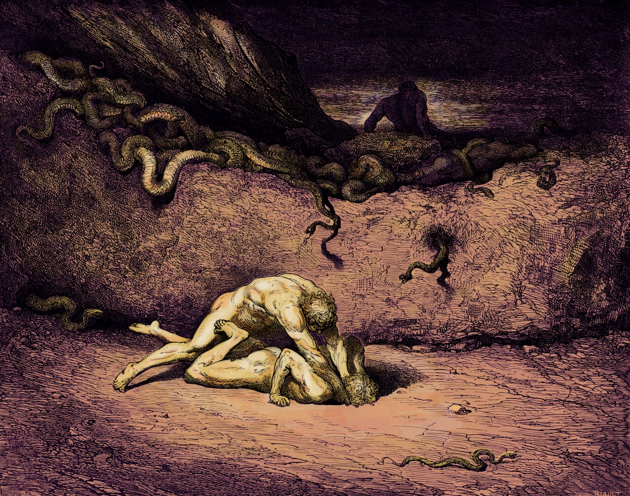 Dante Alighieri Den guddommelige av Gustave Dore