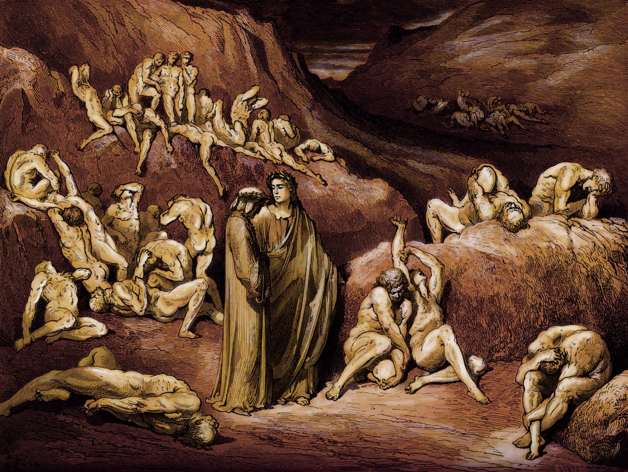 Dante Alighieri Den guddommelige av Gustave Dore