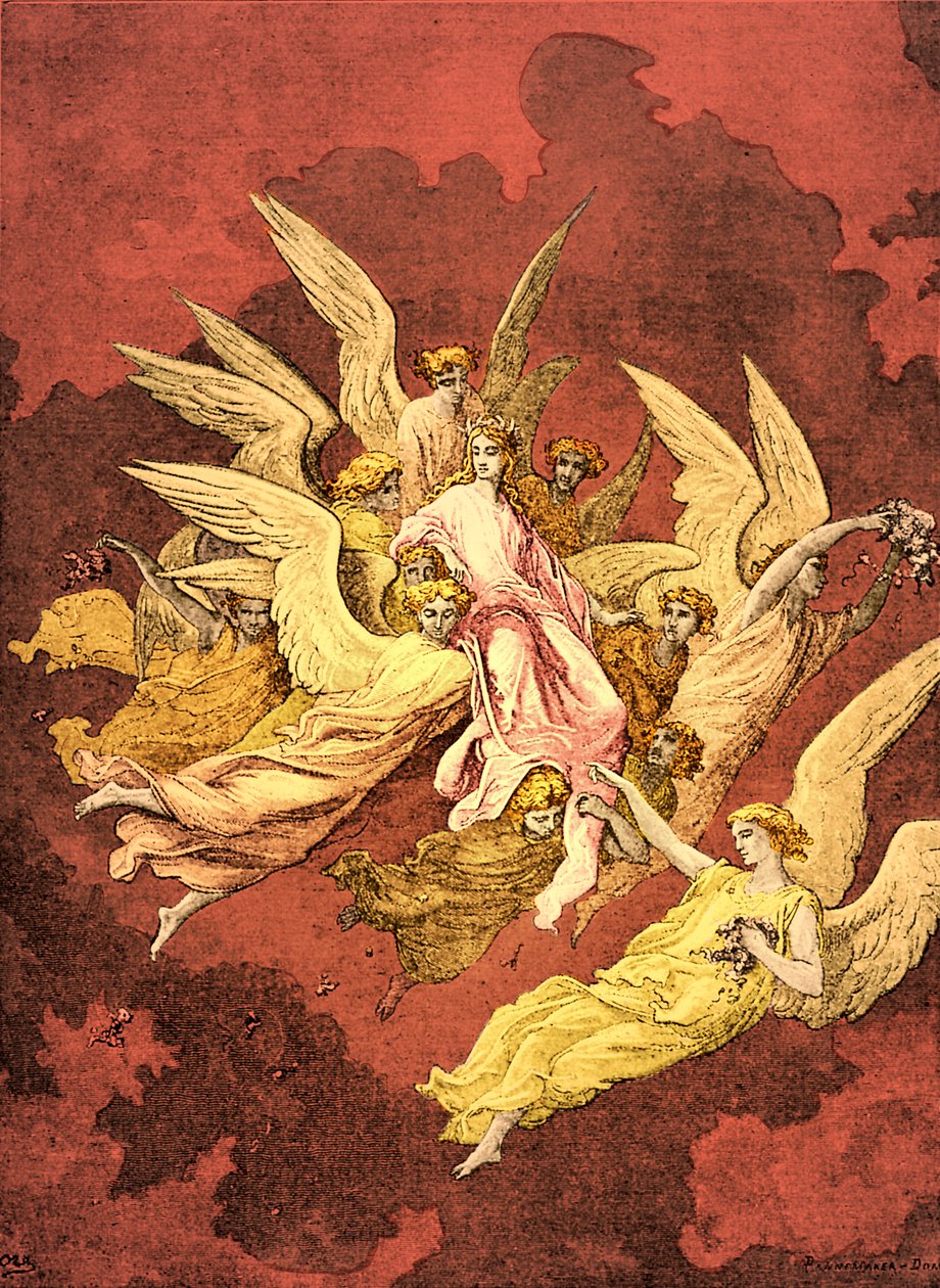 Dantes skjærsild av Gustave Dore