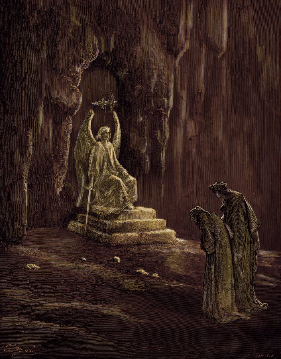 Dantes skjærsild av Gustave Dore