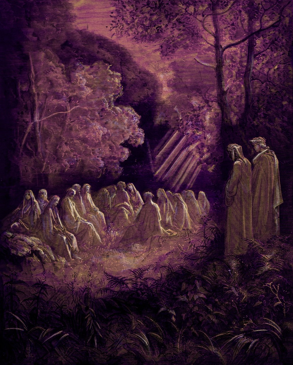 Dantes skjærsild av Gustave Dore