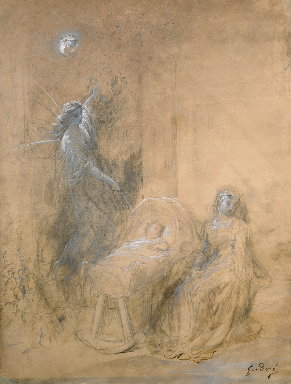 Dronning Mab av Gustave Dore