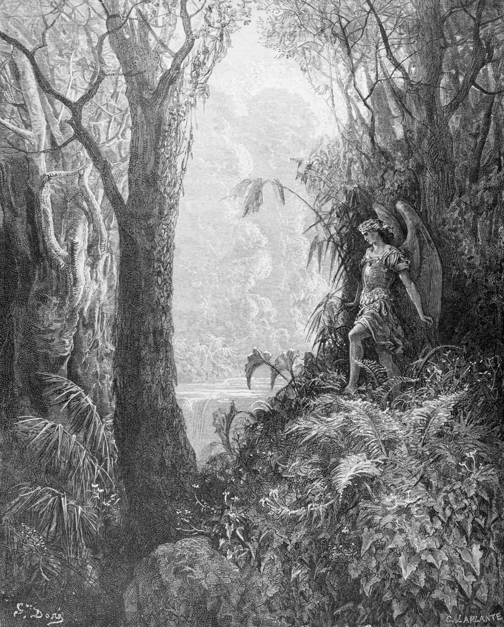 Satan i paradis, fra bok IV av 