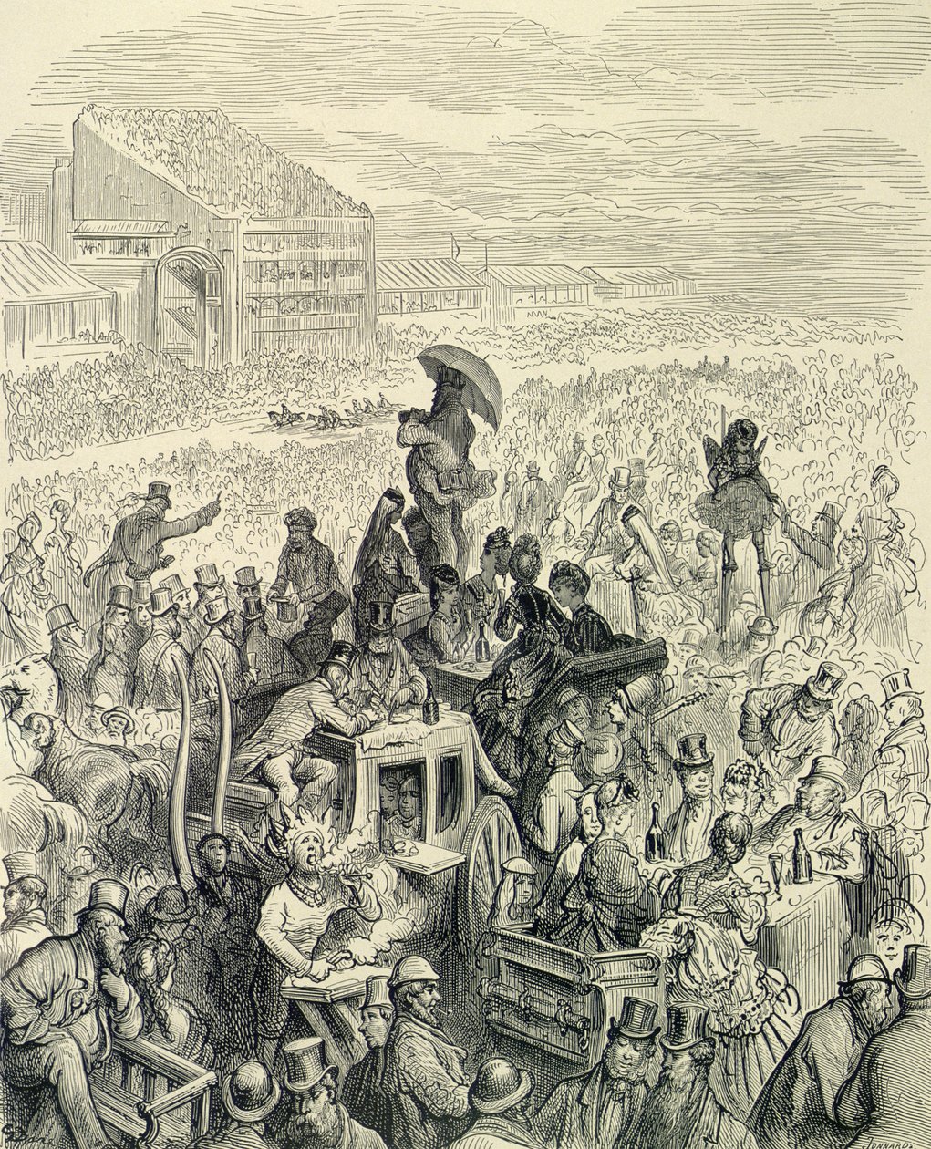 The Derby - at Lunch, fra 