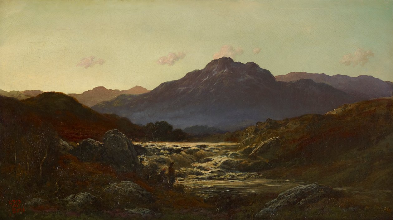 Torrent i høylandet av Gustave Dore