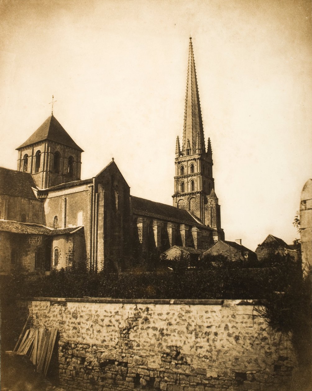 Saint Savin (Wien) av Gustave Le Gray